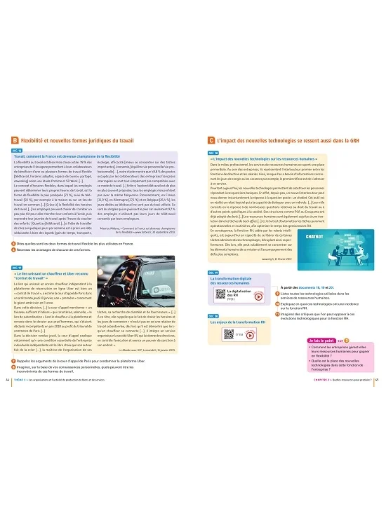 Enjeux et Repères Management, Sciences de gestion et numérique Term STMG - Livre élève, édition 2020 (PDF)